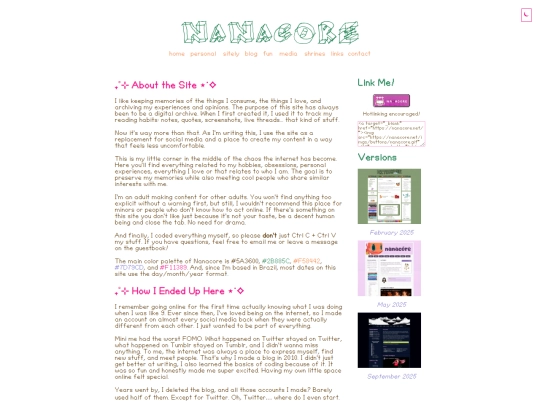 site screenshot