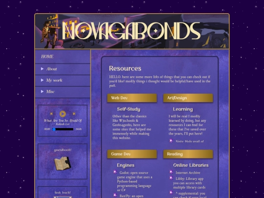 resources screenshot