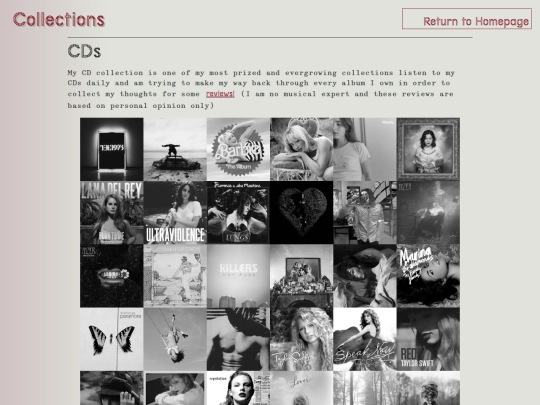 collections screenshot
