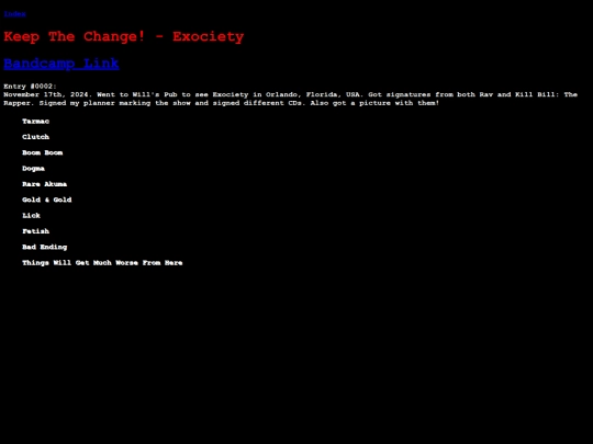 CDs_library/KeepTheChange screenshot
