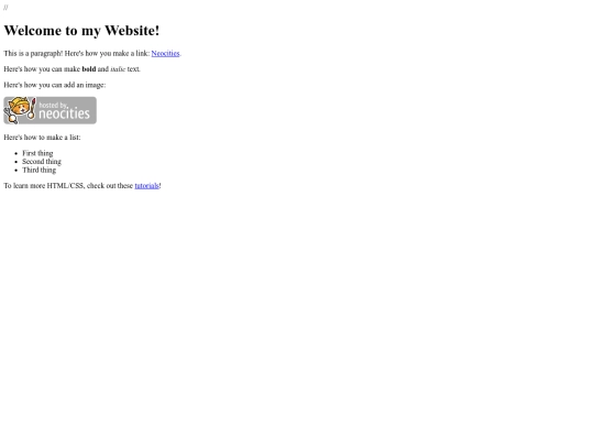 index screenshot
