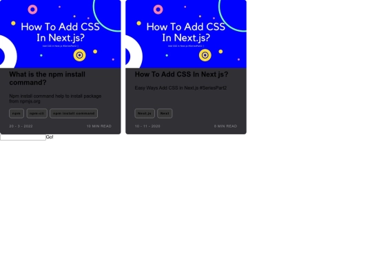 blog screenshot