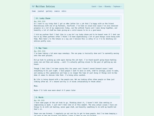 journal screenshot