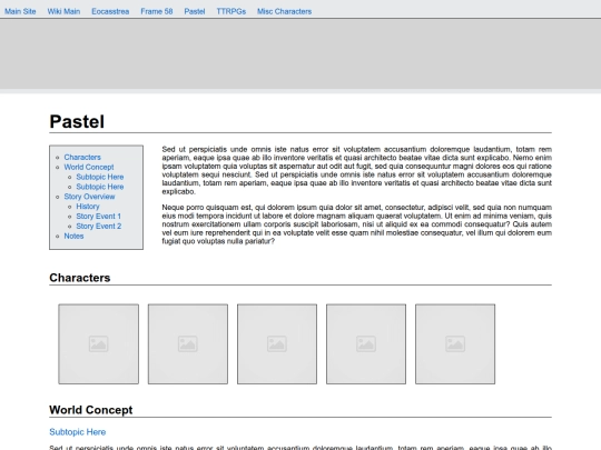wiki/pastel screenshot