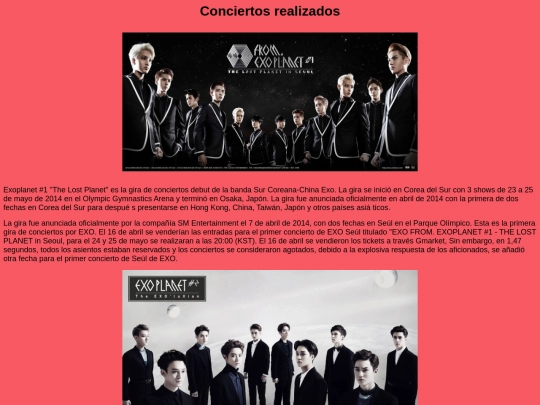 conciertos screenshot