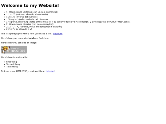 calculadora screenshot