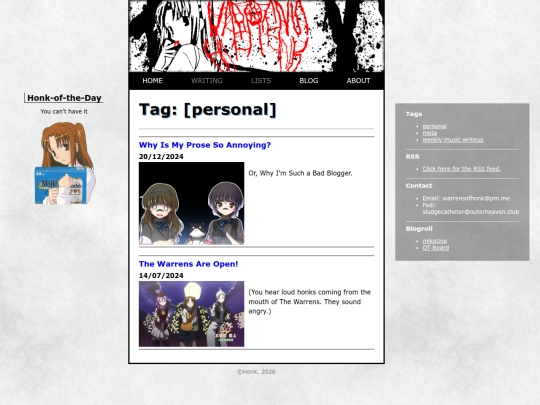 categories/personal screenshot