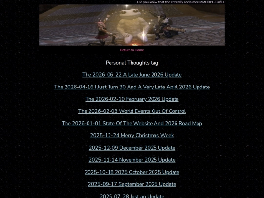 tags/personalblog screenshot