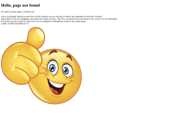 not_found screenshot