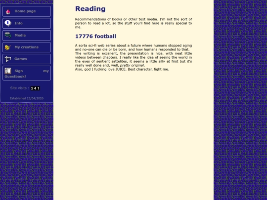 reading screenshot