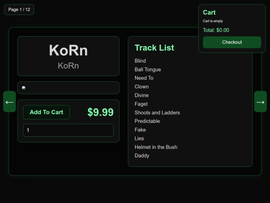 index screenshot
