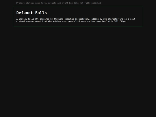 DefunctFalls screenshot