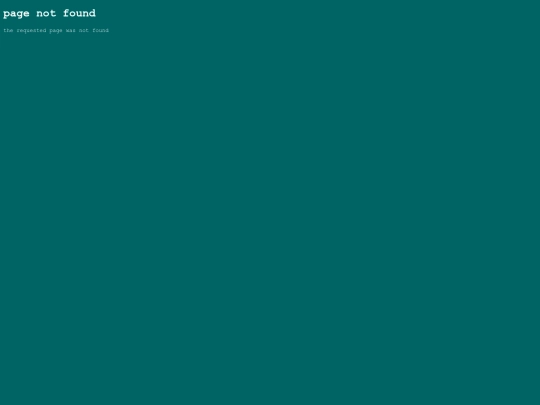 not_found screenshot