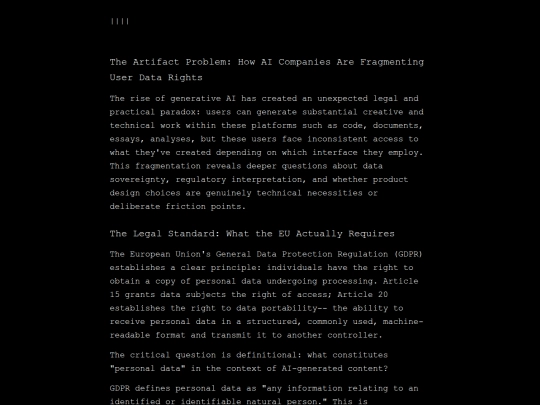 artifacts screenshot