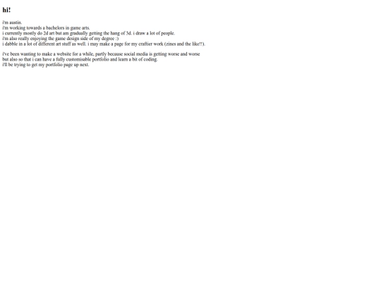 about-me screenshot