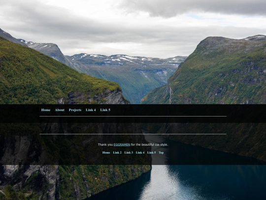 projects screenshot