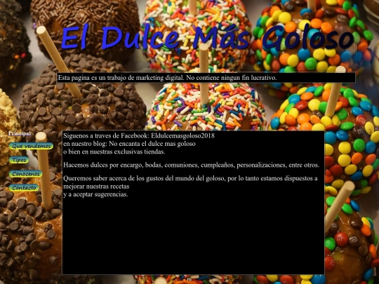 Conocenos screenshot