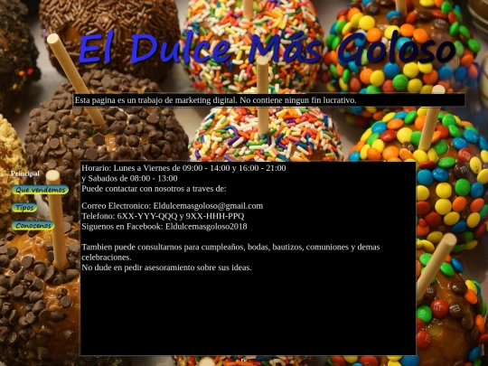 Contacto screenshot