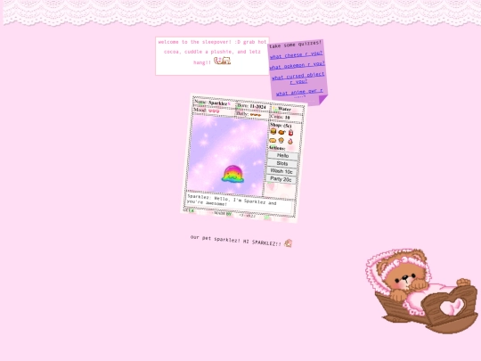 sleepover screenshot
