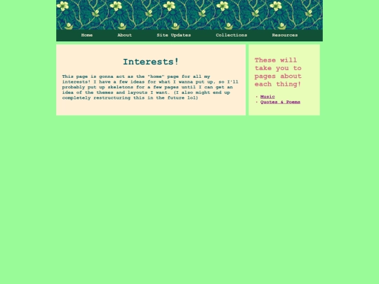collections screenshot