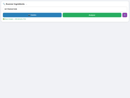 fodmap/test screenshot