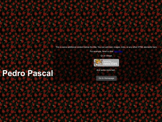 Shrines/PedroPascal screenshot