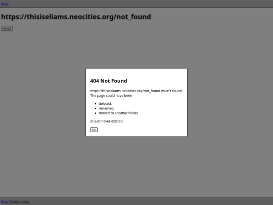 not_found screenshot