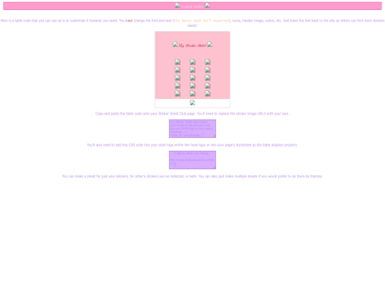tablecode screenshot