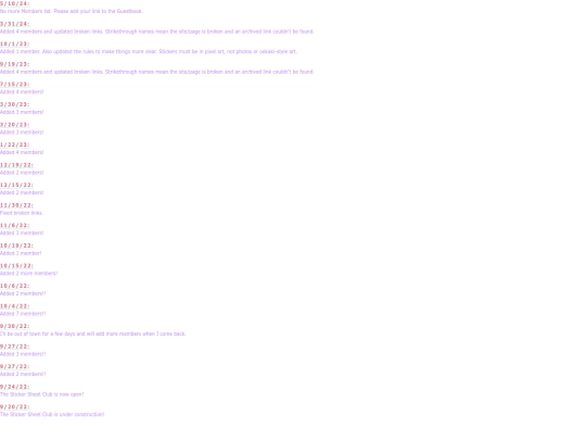 updates screenshot