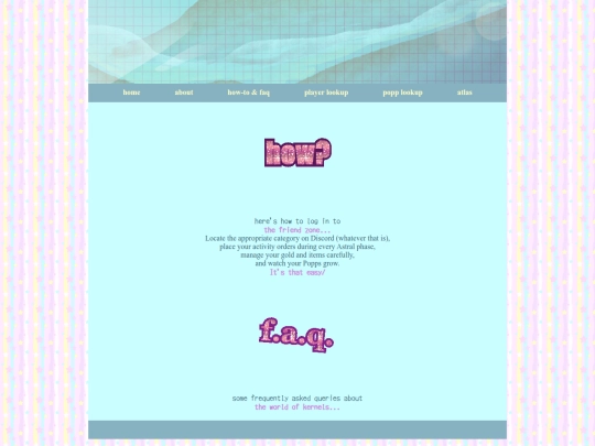 faq screenshot