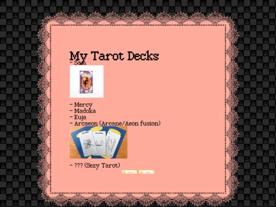 tarot screenshot