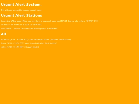 urgent screenshot