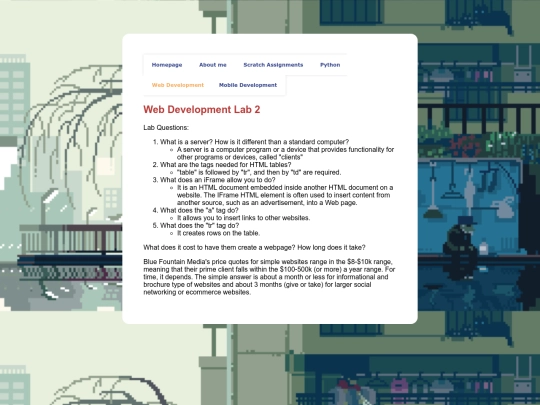 webDev2 screenshot