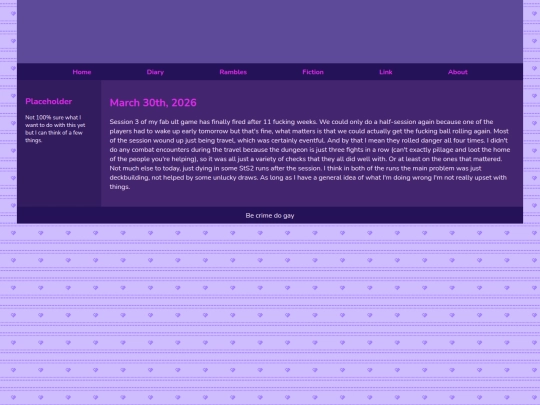 Diary/March 2026/March_30th_2026 screenshot