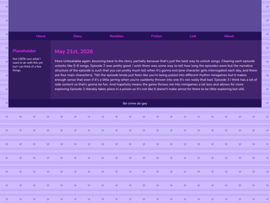 Diary/May 2026/May_21st_2026 screenshot