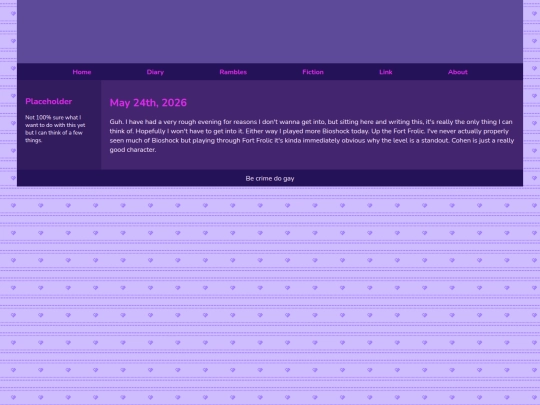 Diary/May 2026/May_24th_2026 screenshot