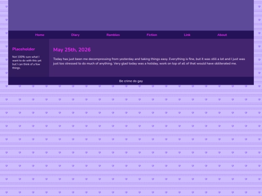 Diary/May 2026/May_25th_2026 screenshot