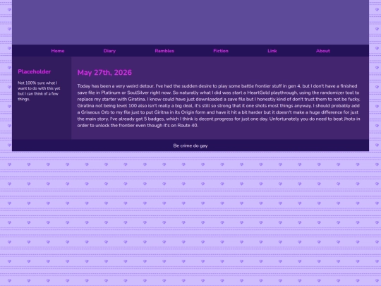 Diary/May 2026/May_27th_2026 screenshot