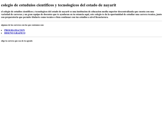 html/cecyten screenshot