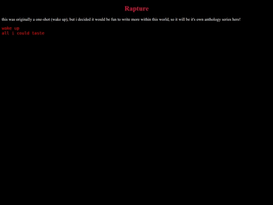 rapture screenshot
