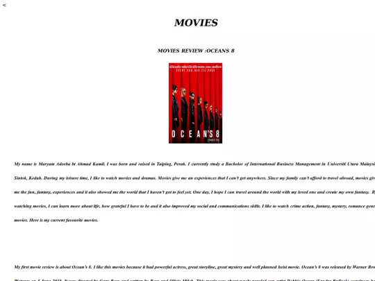MOVIES screenshot