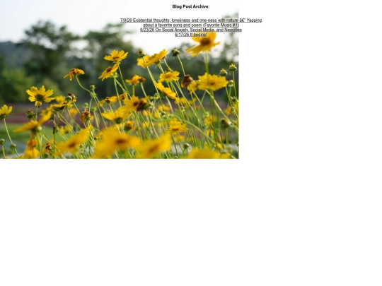 blog screenshot