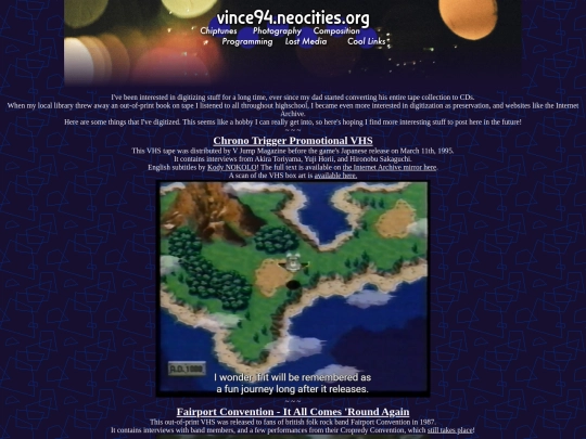lostmedia screenshot