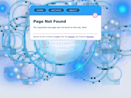 not_found screenshot