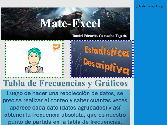 Blog screenshot