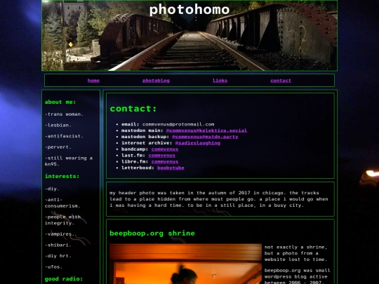 contact screenshot