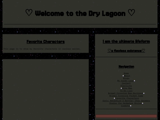pages/favcharacters screenshot