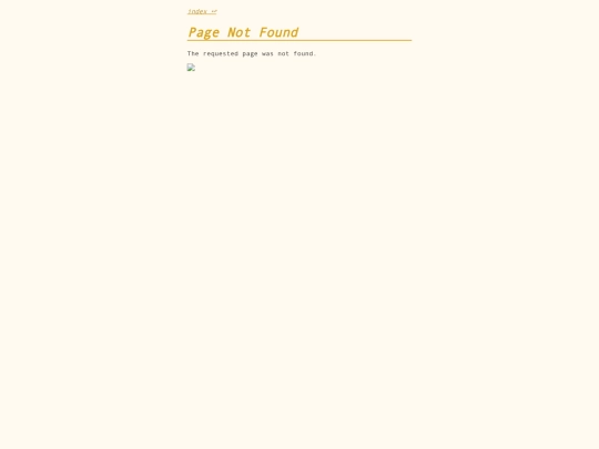not_found screenshot