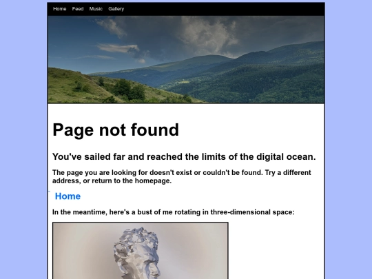 newsfeed/not_found screenshot