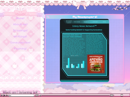 writings screenshot
